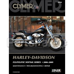 Clymer Manuals M250; Fits Harley Davidson Soft Tail Motorcycle Repair Service Manual; 2-WPS-27-M250