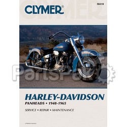 Clymer Manuals M418; Fits Harley Davidson Panhead Motorcycle Repair Service Manual; 2-WPS-27-M418