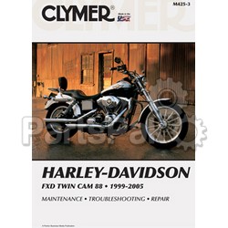 Clymer Manuals M425-3; Fits Harley Davidson Dynaglide Motorcycle Repair Service Manual; 2-WPS-27-M425