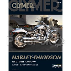 Clymer Manuals M426; Fits Harley Davidson V-Rod Motorcycle Repair Service Manual; 2-WPS-27-M426