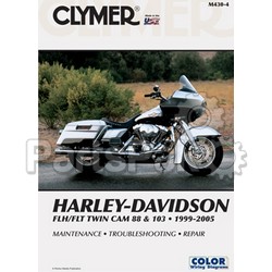 Clymer Manuals M4304; Fits Harley Davidson Flh / Flhr Motorcycle Repair Service Manual; 2-WPS-27-M430