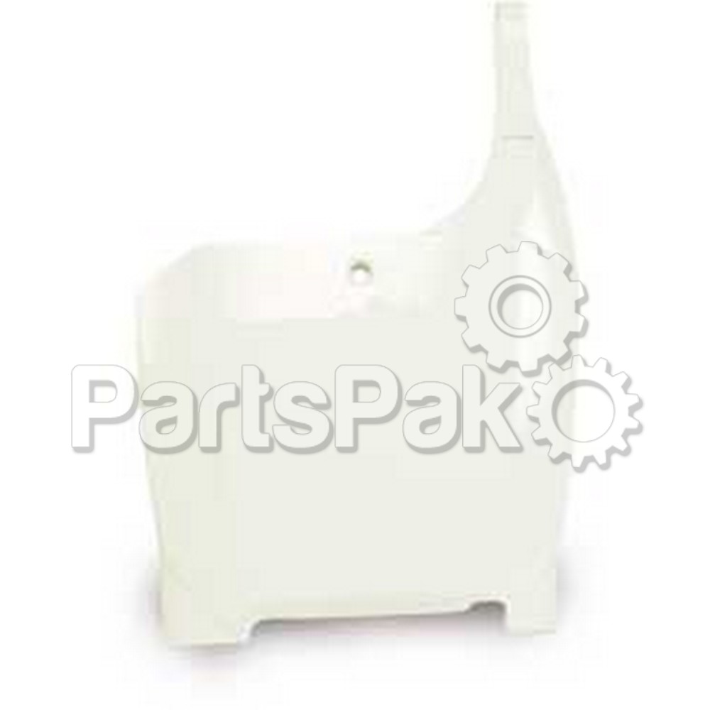Acerbis 2042220002; Front Number Plate (White)