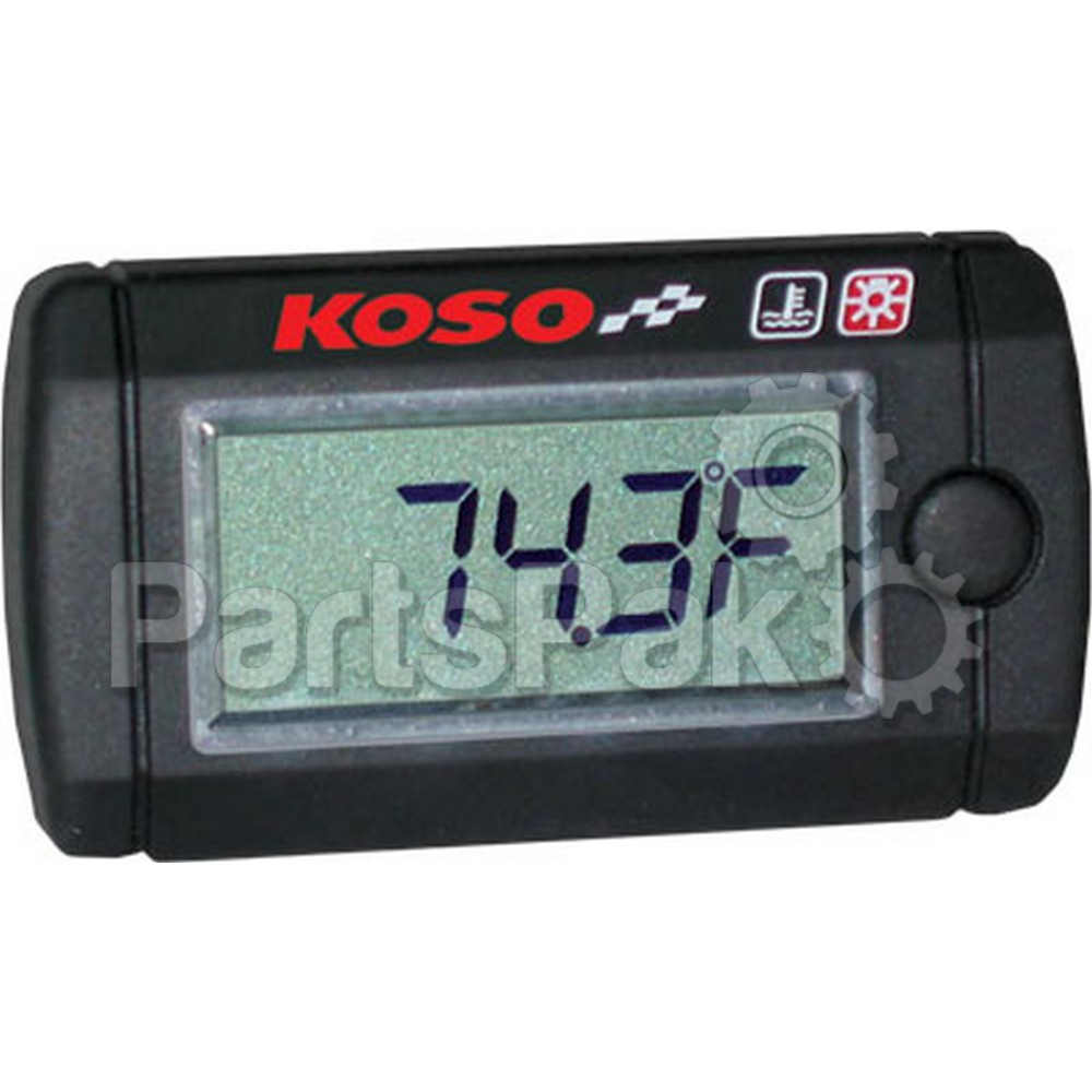 Koso BA003035; Lcd Temperature Gauge