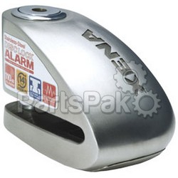Xena XX-6SS; Xx6 Alarm Disc Lock 3.3-inch X 2.3-inch (Stainless Steel)