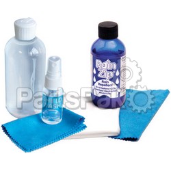 National Cycle N1401-01; Windshield Cleaning Kit, Single Pack ( 1, 8 oz. bottle, 1, 1 oz. refill, microcloth)