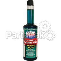 Lucas 10772; Synthetic Fork Oil 10Wt 16Oz (Sold Individually)