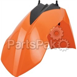 Polisport 8561700001; Frt Fender Orange Fits KTM65 '02-07