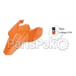 Polisport 8561800001; Rear Fender & Side Panels (Orange)