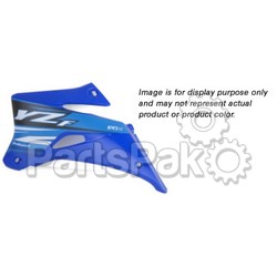 Polisport 8414000004; (Pair) Radiator Shrouds Blue Fits Yamaha; 2-WPS-64-4448