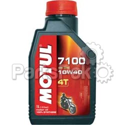 Motul 836341; 7100 Synthetic Oil 10W-40 4-Liter; 2-WPS-82-2052