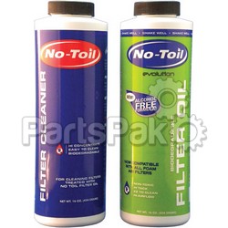 No Toil EV104; Evolution Air Filter Oil 2-Pack; 2-WPS-90-0104