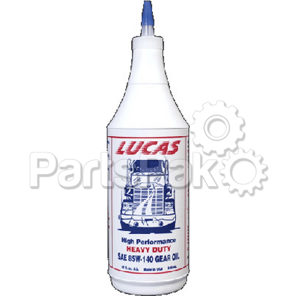 Lucas 10042; Heavy Duty Gear Oil 85W-140 Qt (Sold Individually)
