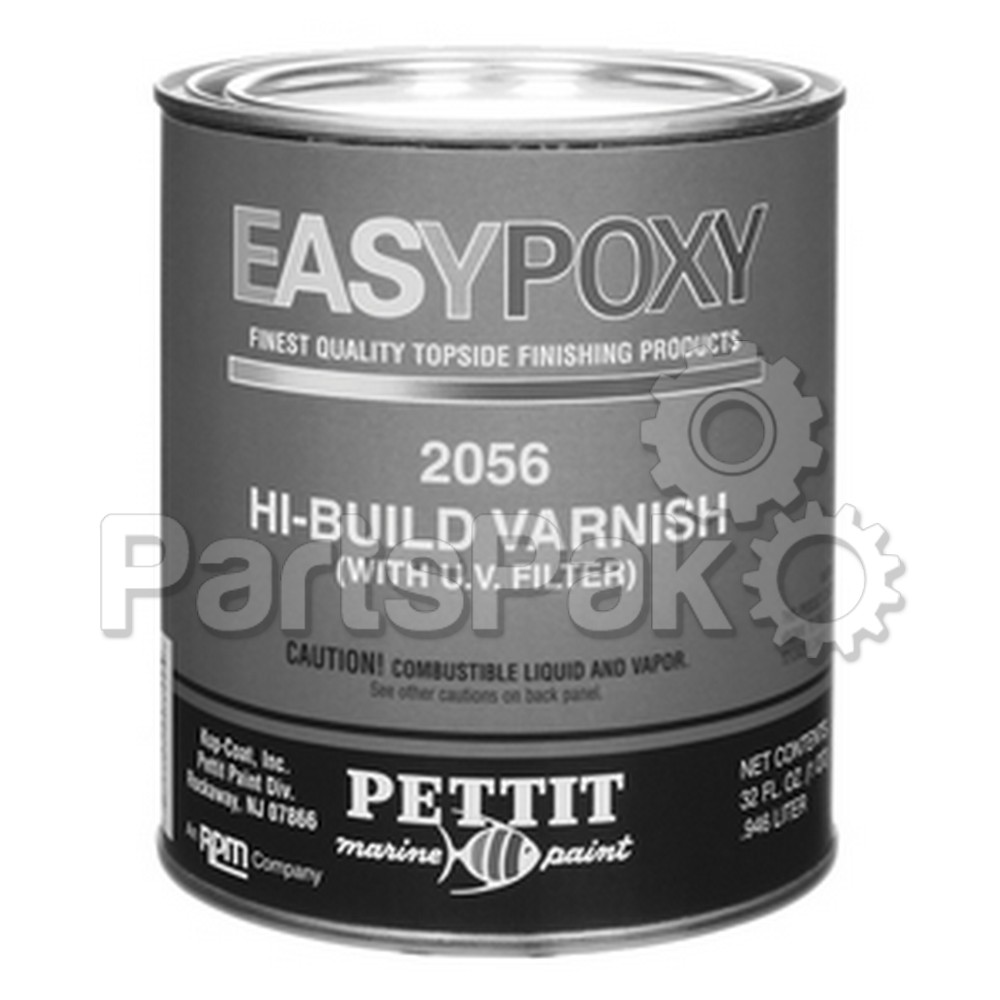 Pettit Paint 2056Q; Easypoxy Hi-Build Varnish-Qt