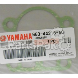 Yamaha 663-44316-A0-00 Gasket, Water Pump; 66344316A000