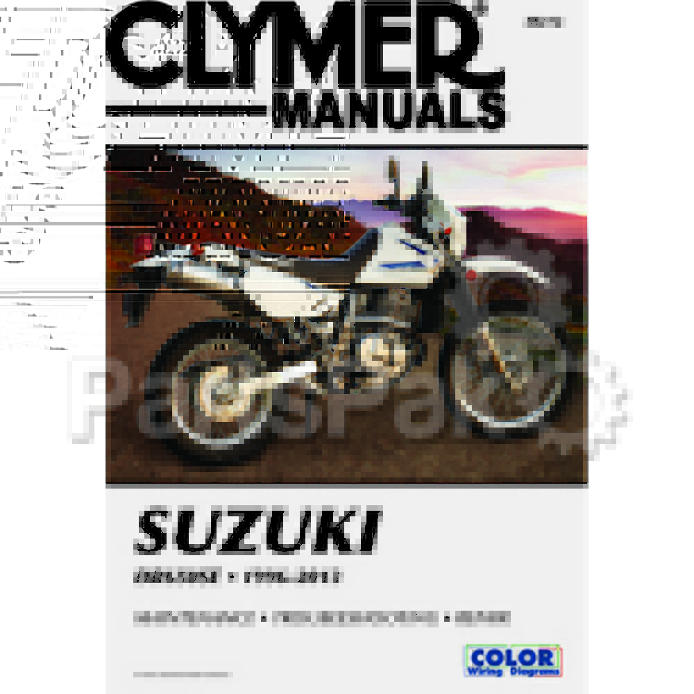 Clymer Manuals M272; Manual Fits Suzuki Dr650Se dirt bike Motorcycle Repair Service Manual
