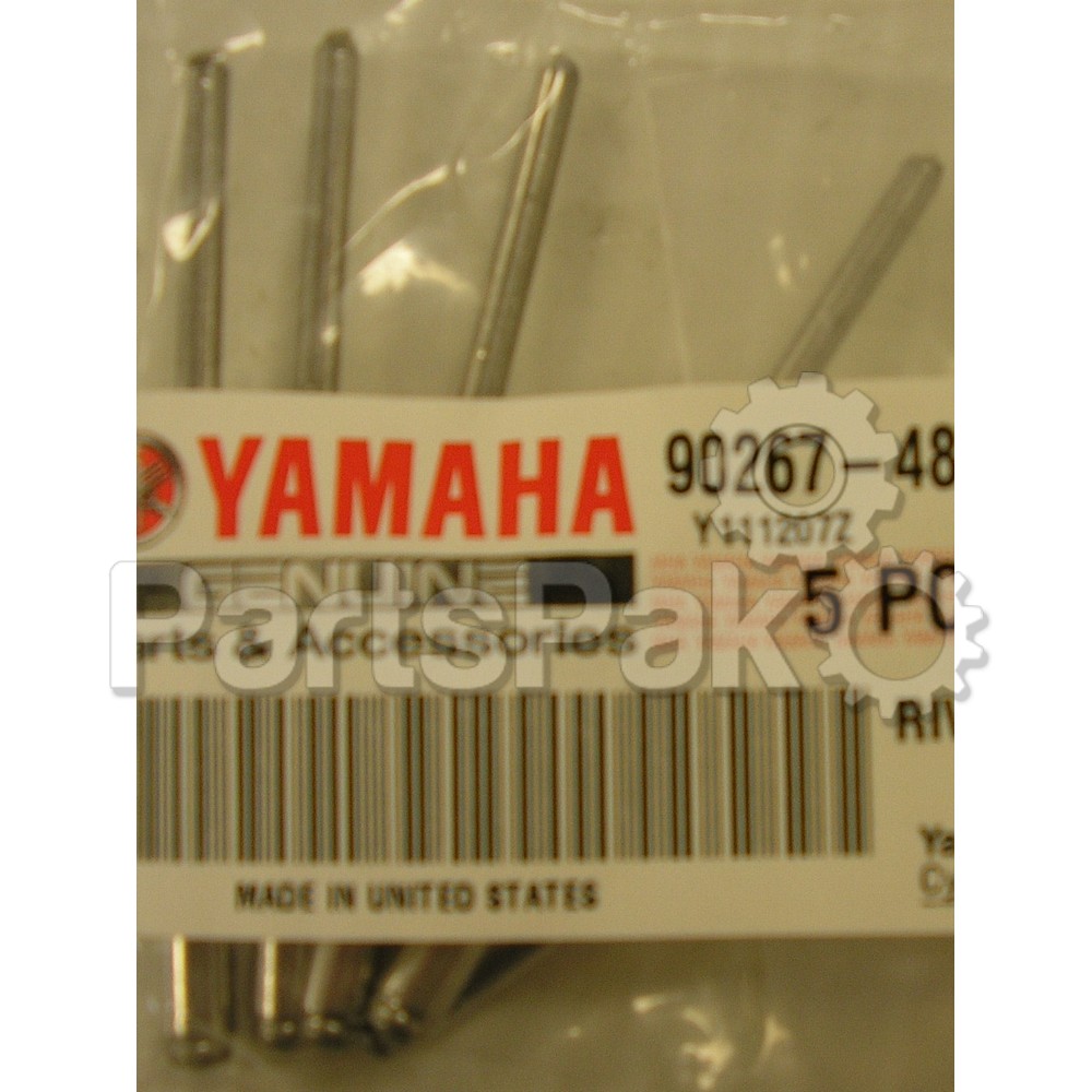 Yamaha 90267-489UT-00 Rivet, Blind; 90267489UT00