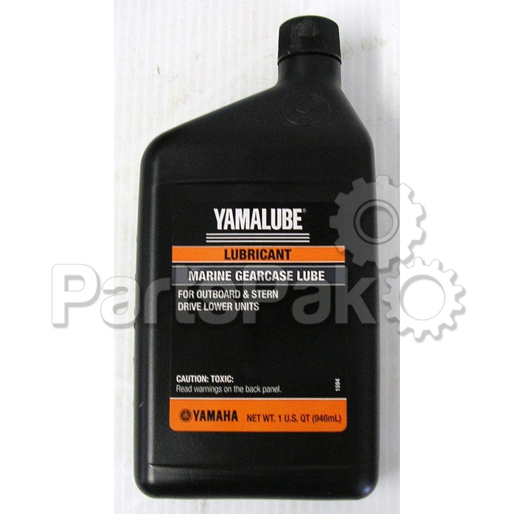 Yamaha ACC-GEARL-UB-QT Yamalube 32 Oz. Gear Case Lube Oil Quart (Individual bottle); ACCGEARLUBQT