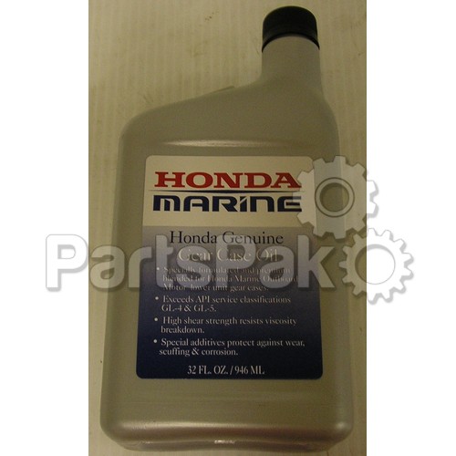 Honda 0873990W Oil, Ar (90W Gl5); Outboard Motor Lower Unit Gear Case