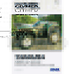 Clymer Manuals M285-2; M285 Yamaha 660 Grizzly Manual; 2-MCD-RM285