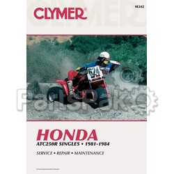 Clymer Manuals M342; Atc250 R 1981-84 Clymer Repair Manual