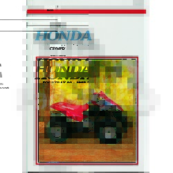 Clymer Manuals M433; Honda TRX90 1993-2000 Repair Manual