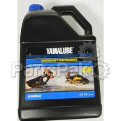 Yamaha LUB-2STRK-2W-04 Yamalube 2W Watercraft 2-stroke oil Waverunner Gallon (Individual Bottle); New # LUB-2STRK-W1-04