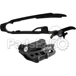 Acerbis 2314050001; Chain Guide / Slider Kit Blk Fits KTM