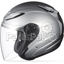 Kabuto Avand II Aluminum Silver S; Avand II Solid Helmet Aluminum Silver S