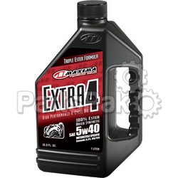 Maxima 30-179128; Extra 4 4-Cycle Oil 5W-40 1 Gallon; 2-WPS-78-98637