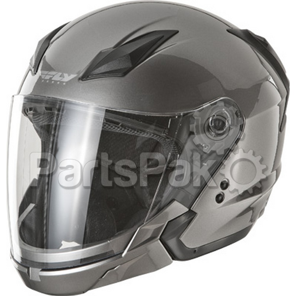 Fly Racing F73-8102-3; Tourist Helmet Titanium M