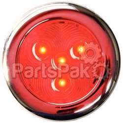 T-H Marine LED51897DP; Led Puck Light Ss 3In Red