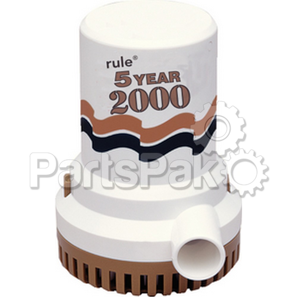 Rule Sudbury Danforth 13A; Bilge Pump 3700GPH Gold Series