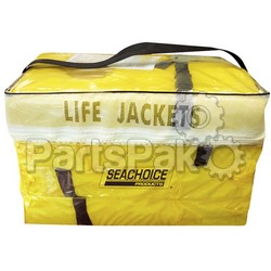 SeaChoice 86010; Life Vest 4-Pack With Bag