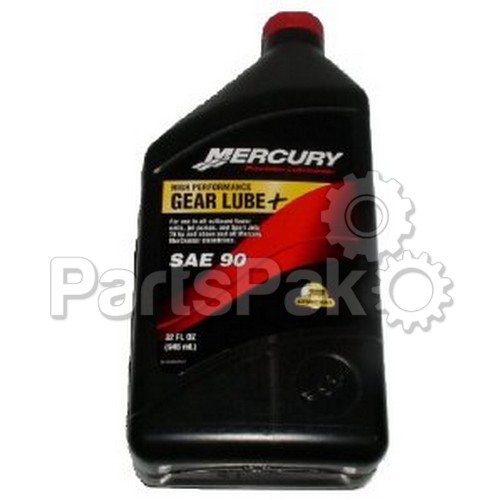 Mercury Mercruiser 92858064K01; GEAR LUBE HP 6 QUART, Boat Marine
