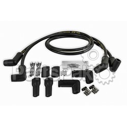 Accel 173082K; 4 Spark Plug Wire Set 8.8-mm Black; 2-WPS-274-0124
