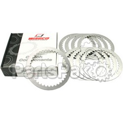 Wiseco WPPS041; Steel Plates Fits KTM 250Exc-F / 350E; Clutch Plate Kit - 9 Steel; 2-WPS-WPPS041