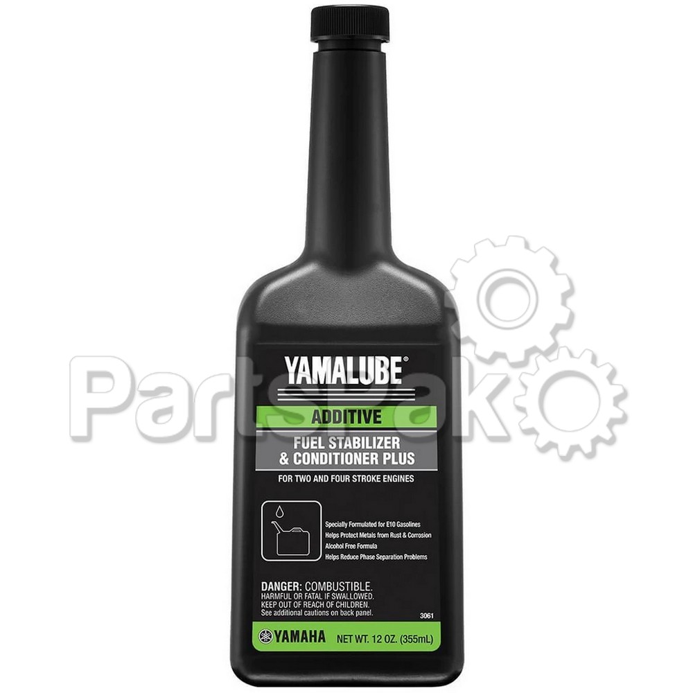 Yamaha LUB-FUELC-12-00 Fuel Stabilizer Plus 12 Oz (individual bottle); New # ACC-FSTAB-PL-12