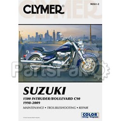 Clymer Manuals M261; Fits Suzuki Intruder / Blvd Motorcycle Repair Service Manual; 2-WPS-27-M261