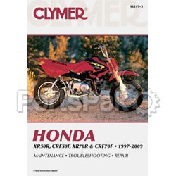 Clymer Manuals M3193; Fits Honda Xr50R / Xr70R Motorcycle Repair Service Manual