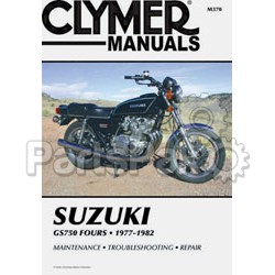 Clymer Manuals M370; Fits Suzuki Gs750 Motorcycle Repair Service Manual; 2-WPS-27-M370
