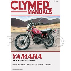 Clymer Manuals M405; Fits Yamaha Xt / Tt500 Motorcycle Repair Service Manual; 2-WPS-27-M405