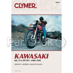 Clymer Manuals M450; Fits Kawasaki Kz Z Zx750 Motorcycle Repair Service Manual; 2-WPS-27-M450