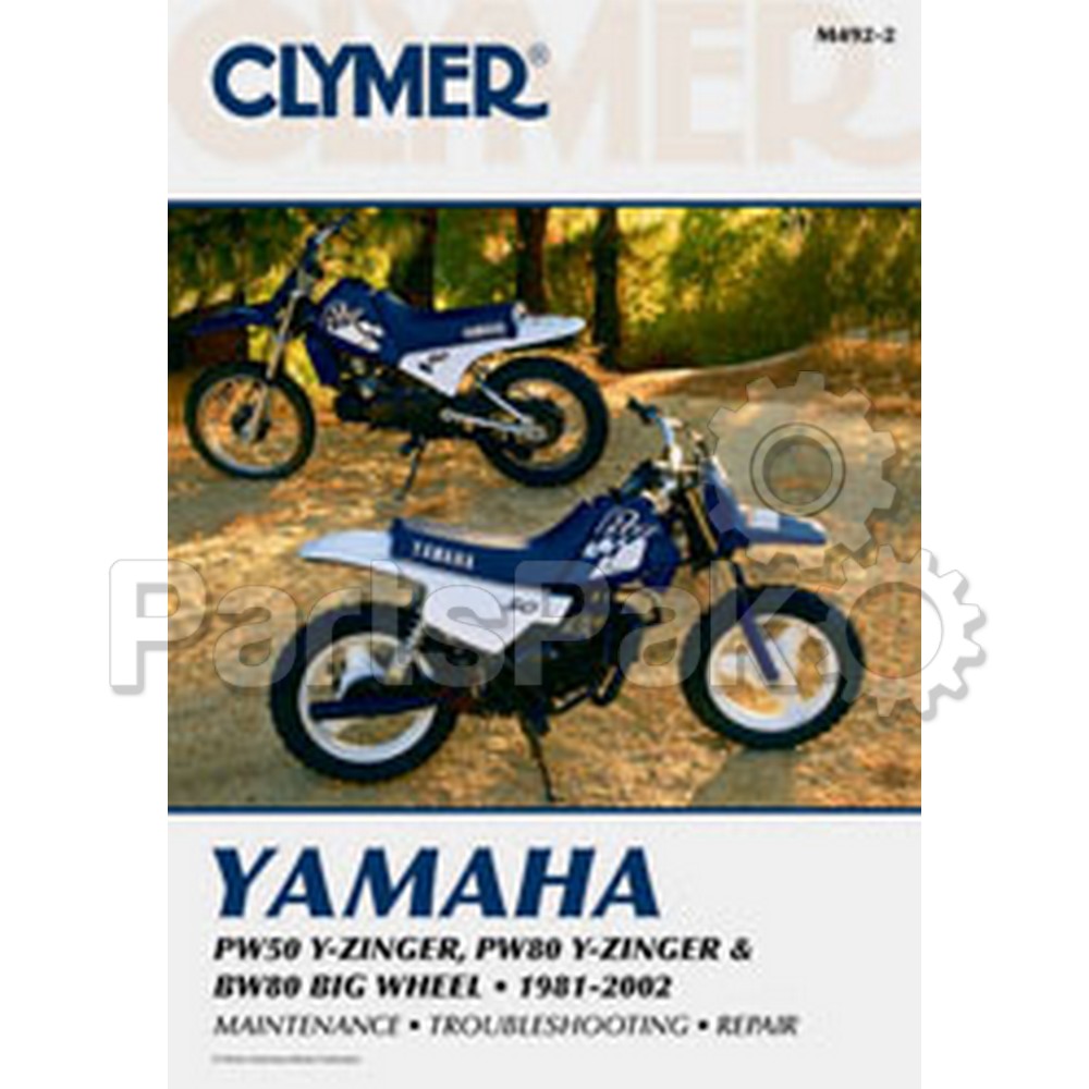 Clymer Manuals M4922; Fits Yamaha Pw50/80 Motorcycle Repair Service Manual