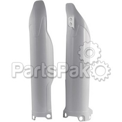 Acerbis 2141760002; Fork Gaurd Set White Fits Kawasaki Kx250F / 45