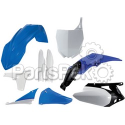 Acerbis 2198022882; Plastic Kit Fits Yamaha Blu; 2-WPS-21980-22882