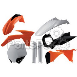 Acerbis 2205282882; Plastic Kit Orange; 2-WPS-22052-82882