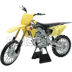 New-Ray 49473; Replica 1:6 Race Bike 14 Fits Suzuki Rmz450 Yellow; 2-WPS-959-0046