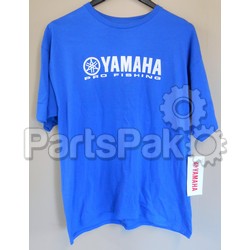 Yamaha CRP-14SPF-BL-LG Tee Shirt T-Shirt, Pro Fishing Short Sleve Blue Large; CRP14SPFBLLG