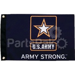Taylor Made 1620; Flag 12 inch X 18 inch Army Strong