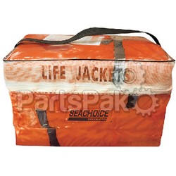 SeaChoice 85510; Orange Adult Vest 4 Pak W/Bag